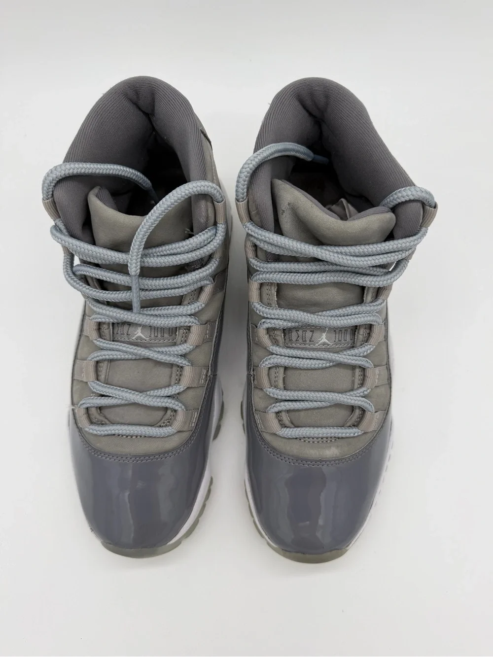 Nike Air Jordan 11 Retro CT8012-005 Shoes Cool Grey Patent Men's - Size 7.5